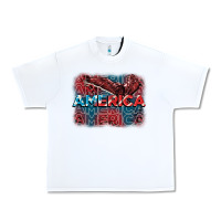America America America America 4th Of July Urban Heavy Tee | Teevron
