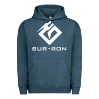 Pigment Midnight Navy sur ron 3 wht music Urban Hoodie - Craftify
