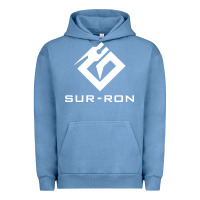 Pigment Pebble Blue sur ron 3 wht music Urban Hoodie - Craftify