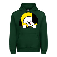 Forest Green bt21 chimmy jimin bts Urban Hoodie - Craftify