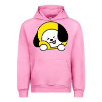 Fuchsia Pink bt21 chimmy jimin bts Urban Hoodie - Craftify