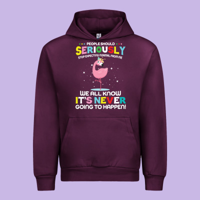 People Should Seriously Stop Expecting Normal From Me Urban Hoodie Designed By Craftify