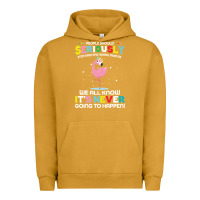 Pigment Peanut Butter people should seriously stop expecting normal from me Urban Hoodie - Craftify