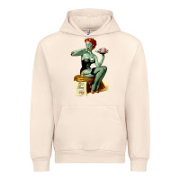 Sandshell Zombie Pin Up Girl Halloween Urban Hoodie - Craftify