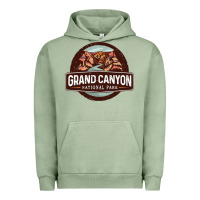 Pigment Oil Green grand canyon national park Urban Hoodie - Craftify