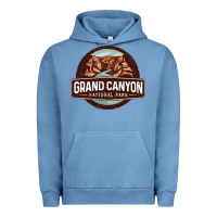 Pigment Pebble Blue grand canyon national park Urban Hoodie - Craftify