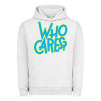 Pigment Lunar Rock who cares Urban Hoodie - Craftify