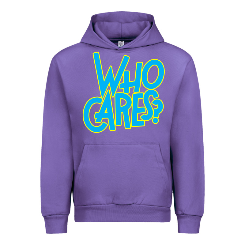 Who Cares Urban Hoodie by Craftify | Teevron