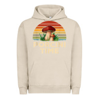 Pigment French Oak vintage sunset porcini mushroom hunting boletus edulis t shirt Urban Hoodie - Craftify