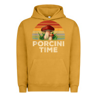 Pigment Peanut Butter vintage sunset porcini mushroom hunting boletus edulis t shirt Urban Hoodie - Craftify