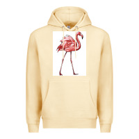 Pina Colada Pink Flamingo Premium Hoodie - LillyAllenDesigns