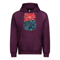 Mauve Wine Morbid Angel - Altars of Madness Old School US Death Metal Urban Hoodie - Craftify