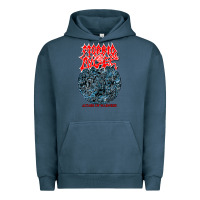 Pigment Midnight Navy Morbid Angel - Altars of Madness Old School US Death Metal Urban Hoodie - Craftify