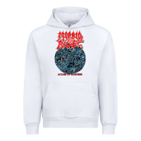White Morbid Angel - Altars of Madness Old School US Death Metal Urban Hoodie - Craftify