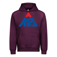 Mauve Wine k2 ski snowboarding Urban Hoodie - Craftify