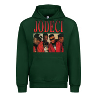 Forest Green JODECI 90S RB FUNK THROWBACK Urban Hoodie - Craftify