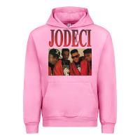 Fuchsia Pink JODECI 90S RB FUNK THROWBACK Urban Hoodie - Craftify