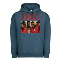 Pigment Midnight Navy JODECI 90S RB FUNK THROWBACK Urban Hoodie - Craftify