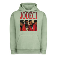 Pigment Oil Green JODECI 90S RB FUNK THROWBACK Urban Hoodie - Craftify