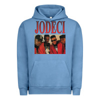 Pigment Pebble Blue JODECI 90S RB FUNK THROWBACK Urban Hoodie - Craftify