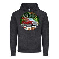 Merry Christmas Truck Vintage Hoodie | Teevron