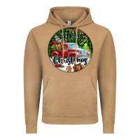 Vintage Camel Merry Christmas Truck Vintage Hoodie - FaDigitalArtStudio