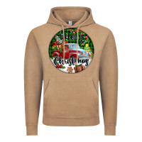Vintage Coffee Merry Christmas Truck Vintage Hoodie - FaDigitalArtStudio