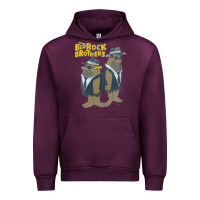 Mauve Wine The Flinstones, The Flinstones art, The Flinstones vintage, The Flinst Urban Hoodie - Craftify