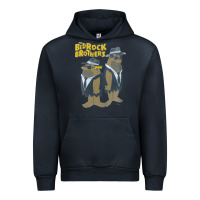 Navy The Flinstones, The Flinstones art, The Flinstones vintage, The Flinst Urban Hoodie - Craftify