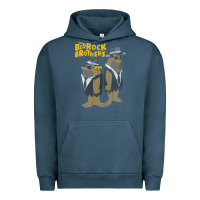 Pigment Midnight Navy The Flinstones, The Flinstones art, The Flinstones vintage, The Flinst Urban Hoodie - Craftify