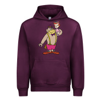 Mauve Wine Magilla Gorilla Ogee Classic Urban Hoodie - Craftify