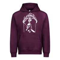 Mauve Wine Electric Wizard Urban Hoodie - Craftify