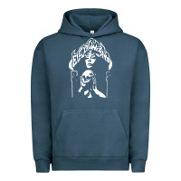 Pigment Midnight Navy Electric Wizard Urban Hoodie - Craftify