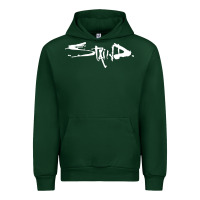 Forest Green staind Urban Hoodie - Craftify