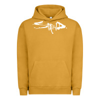 Pigment Peanut Butter staind Urban Hoodie - Craftify