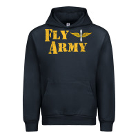 Navy Vintage Fly Army Military Pilot Army Aviation Branch Urban Hoodie - Craftify