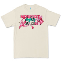 Bone nobody fights alone cancer awareness Premium Tee - CowGirlArtShop