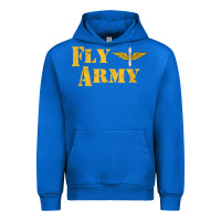 Cobalt Vintage Fly Army Military Pilot Army Aviation Branch Urban Hoodie - Craftify