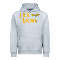 Heather Grey Vintage Fly Army Military Pilot Army Aviation Branch Urban Hoodie - Craftify
