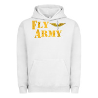 Pigment Lunar Rock Vintage Fly Army Military Pilot Army Aviation Branch Urban Hoodie - Craftify