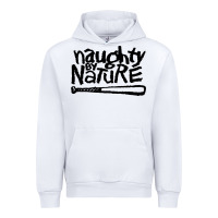 White naughty by nature Urban Hoodie - Craftify
