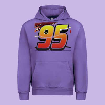 No 95 Mcqueen Urban Hoodie Designed By Craftify