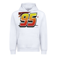 White No 95 McQueen Urban Hoodie - Craftify