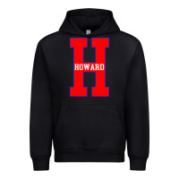 Black howard letter Urban Hoodie - Craftify