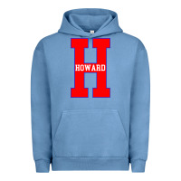 Pigment Pebble Blue howard letter Urban Hoodie - Craftify