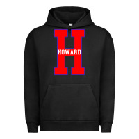Pigment Black howard letter Urban Hoodie - Craftify
