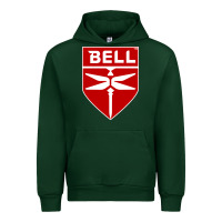 Forest Green Bell Helicopter Textron Aerospace Urban Hoodie - Craftify
