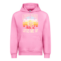 Fuchsia Pink cherie berry lifts me up Urban Hoodie - Craftify