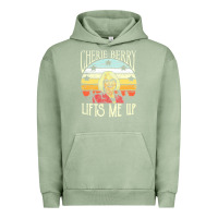 Pigment Oil Green cherie berry lifts me up Urban Hoodie - Craftify