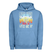 Pigment Pebble Blue cherie berry lifts me up Urban Hoodie - Craftify